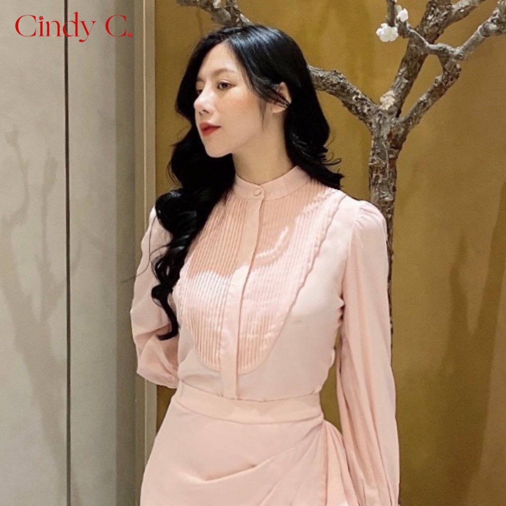 Chân váy dài Zelda CINDY C chất liệu Linen thiết kế sang trọng nữ tính 038/039