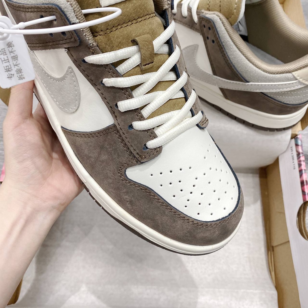 Full box+quà tặng🎁Giày sneaker sb dunk low otomo katsuhiro nâu da lộn thể than nam nữ