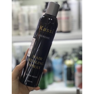 Keo xịt bóng tóc ,giữ nếp Spray Kassi