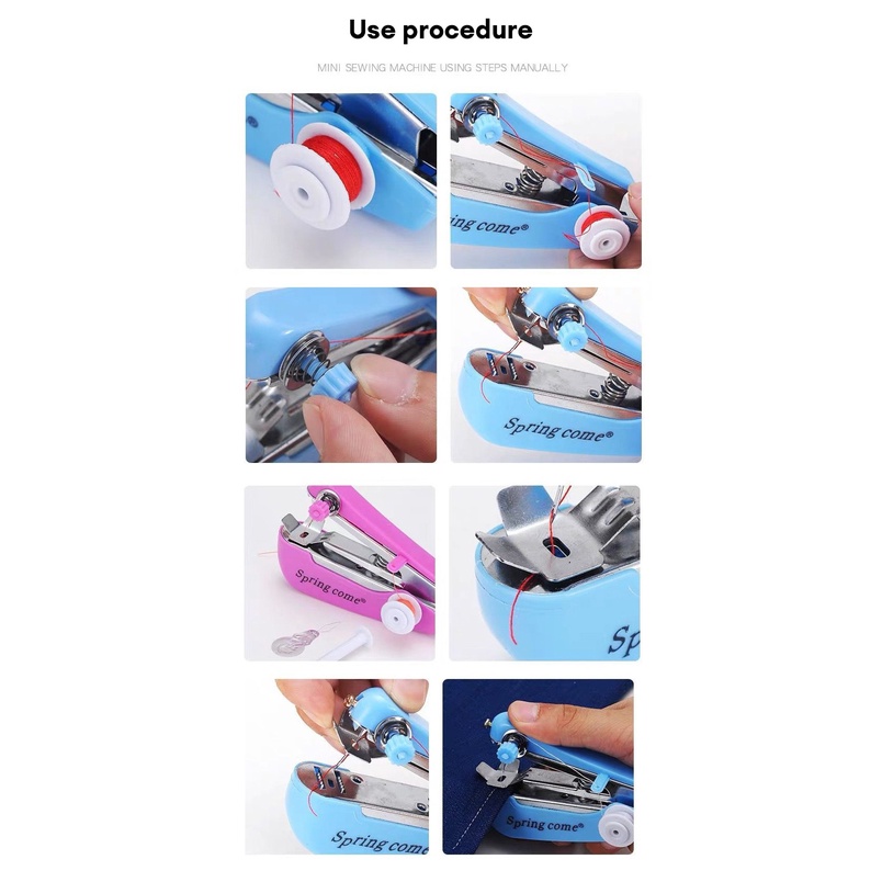KANGJIA Máy May Mini Cầm Tay Máy May Đa Năng Gia Đình