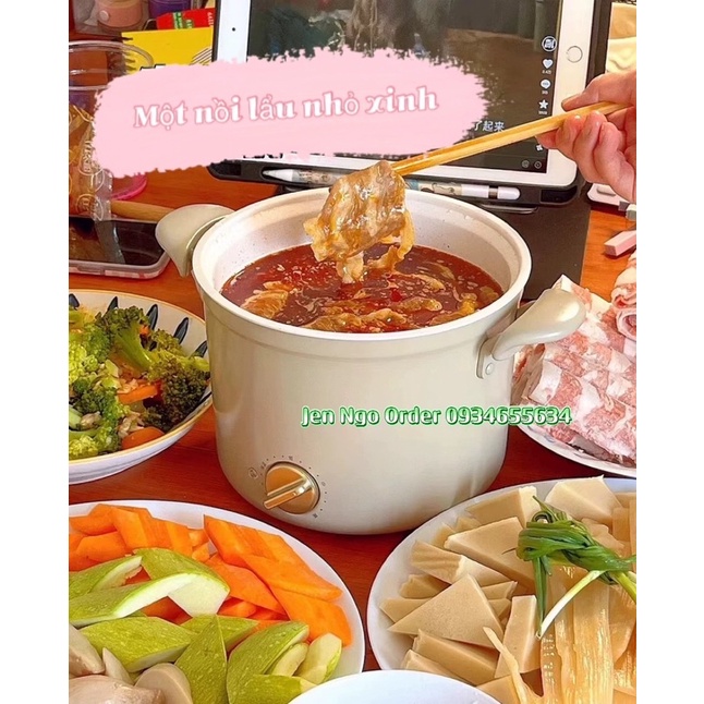 CHÍNH HÃNG- NỒI ĐIỆN ĐA NĂNG BRUNO 1,5L- BH 6 THÁNG