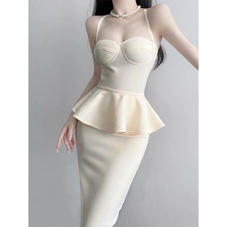 váy thiết kế 2 dây sang chảnh cao cấp (ảnh thật )