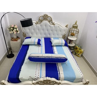 Bộ Drap Thun Hàn Quốc Mát Lạnh {4 MÓN} hoặc drap lẻ /.