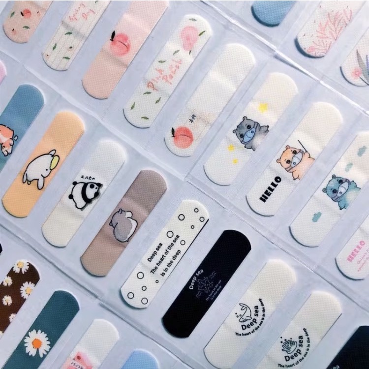 Băng dán cá nhân họa tiết xinh xắn cute Băng dán che khuyết điểm nhiều mẫu mã