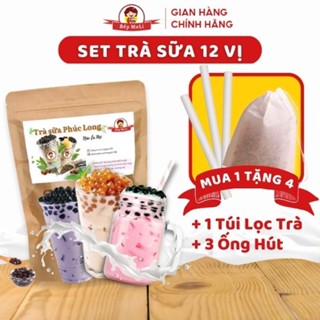 Set Trà Sữa Hồng Trà Tự Pha, Nguyên Liệu Làm Trà Sữa BẾP MELI