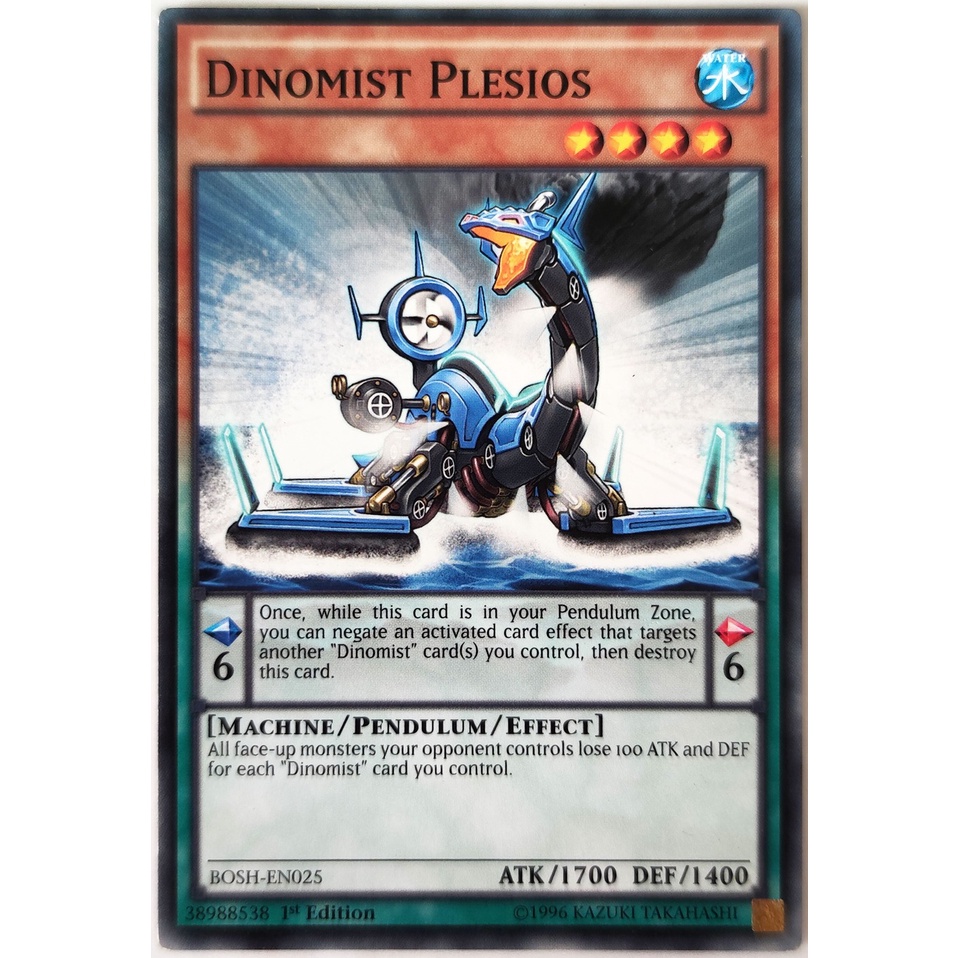 [Thẻ Yugioh] Dinomist Plesios |EN| Common
