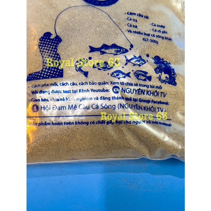 Cám Nguyên Khôi  câu cá siêu nhạy