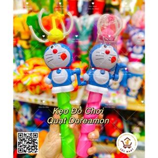 Kẹo Đồ Chơi ⚡SIÊU HOT⚡Quạt Doreamon/Kẹp Cá Mập/Bơm Bong Bóng/Quay Câu Cá