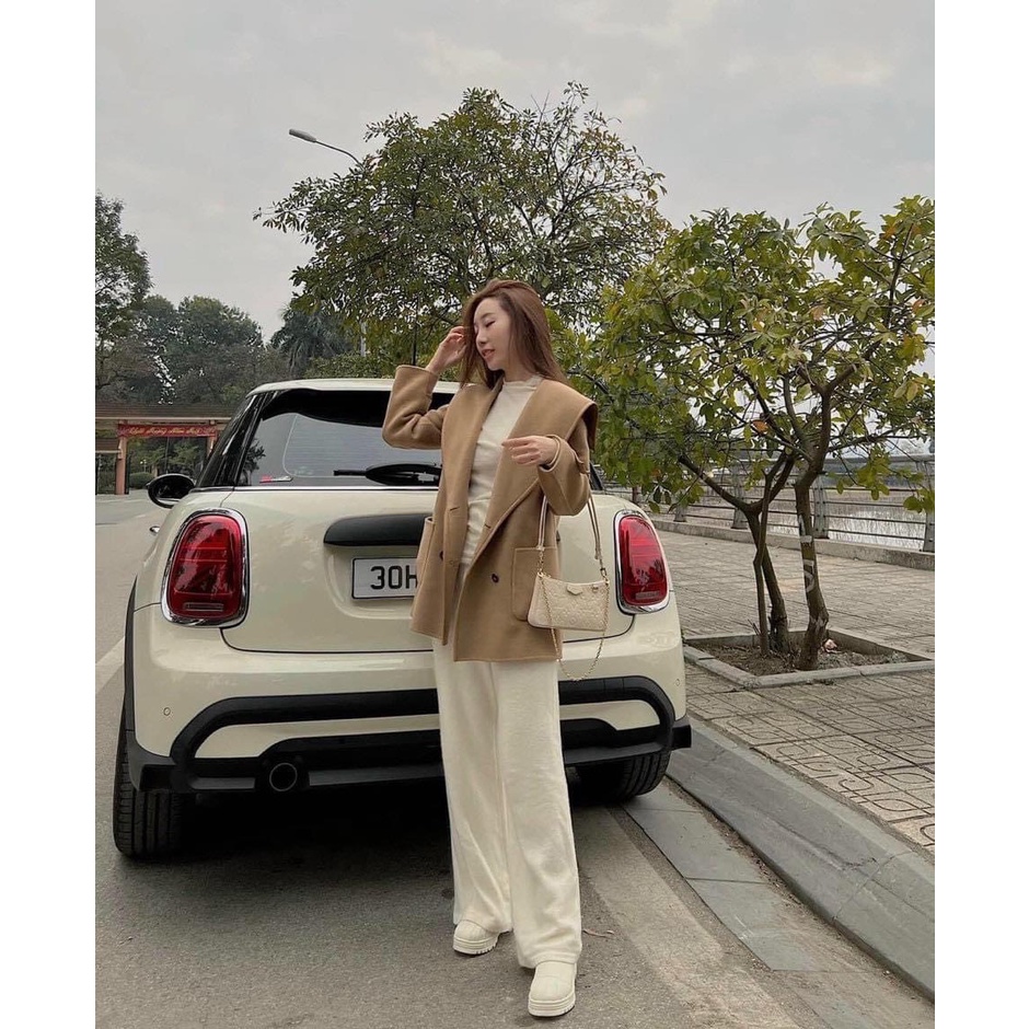 Túi xách đeo chéo LV chìm- chất liệu da bê sz 19cm FULL BOX