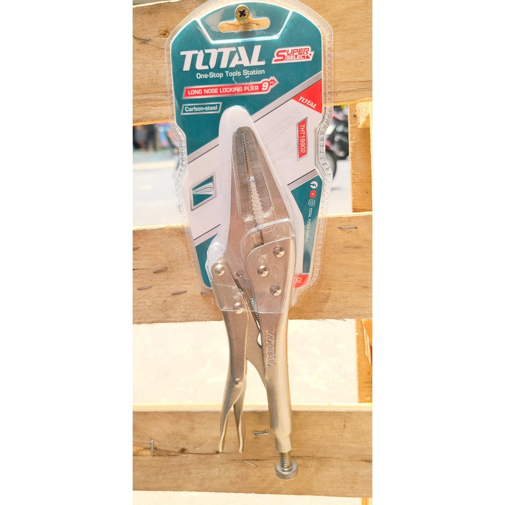 9" Kìm bấm chết mũi dài Total THT19902