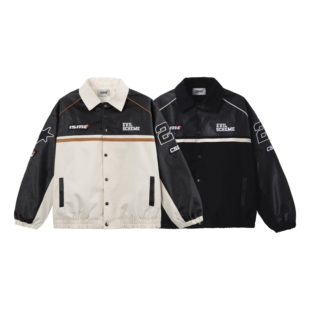 Áo Khoác Nam ISME "EVIL SCHEME" Racing Jacket - BOXY FIT