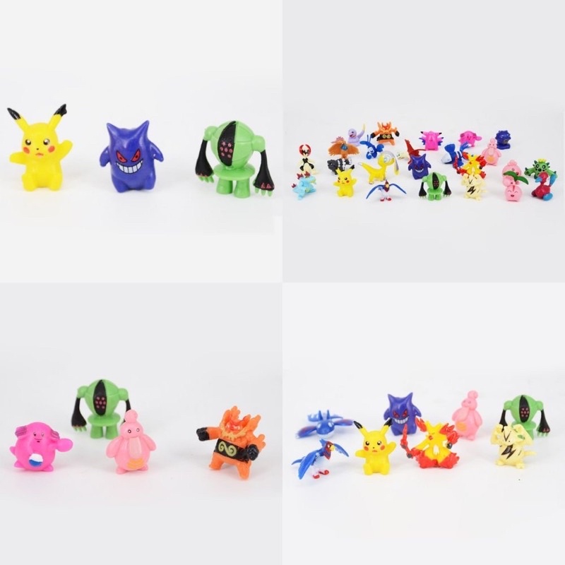 Mô Hình pokemon, pikachu huyền thoại truyện manga đáng yêu cho bé