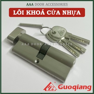 Lõi ruột khoá cửa nhựa lõi thép (tim khoá tay gạt cửa nhựa) dài 8cm