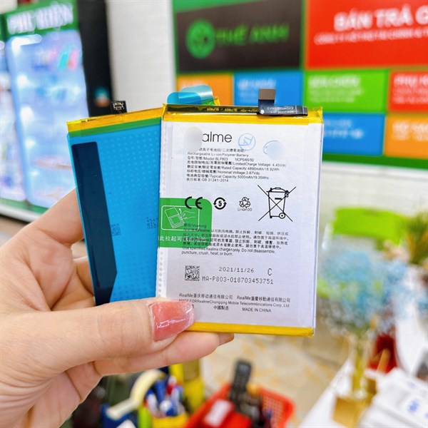 Pin Realme C17 / Realme V3 / Realme Q3i / BLP803  hàng như hình.