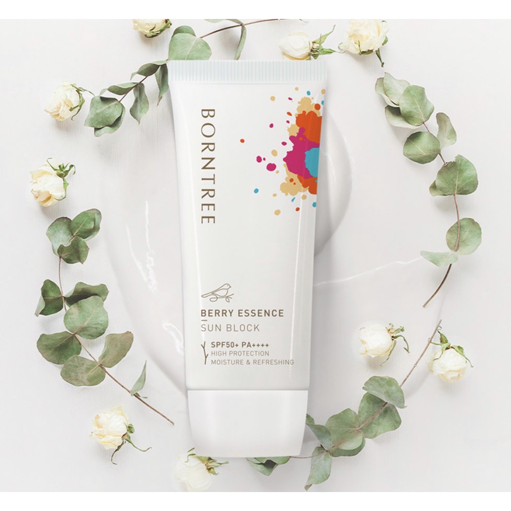 Kem Chống Nắng Borntree Berry SPF50 + PA + + + +  50ml