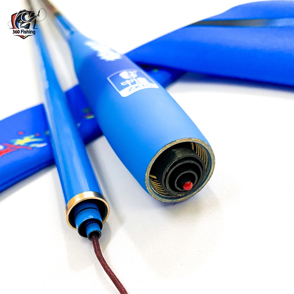 Cần Câu Tay Thanh Xuân Phong Nhã 4H Cần Câu Đài Carbon Xoắn Cao Cấp Tặng Kèm Ngọn Phụ