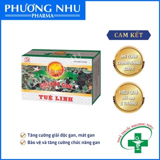 Trà Giải độc gan Tuệ Linh 5 gói - - Giải độc và bảo vệ gan