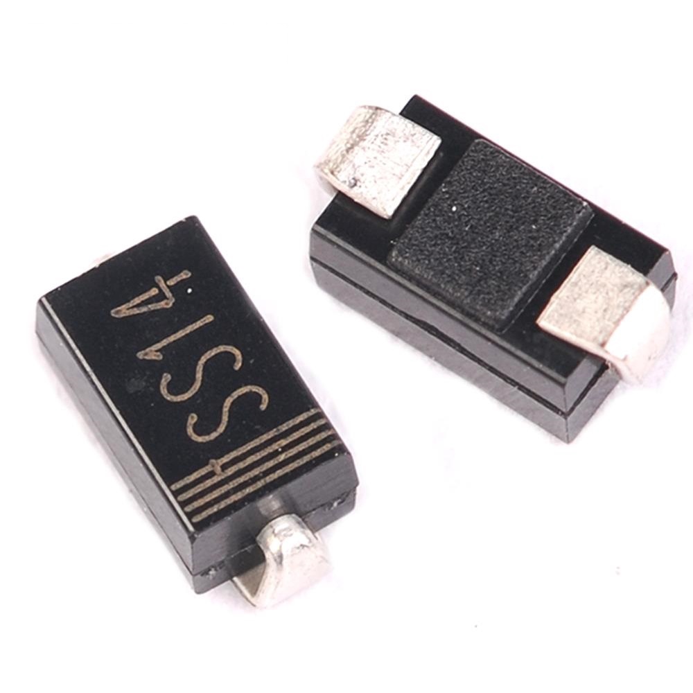[Set 20 Con]_SS14_DIODE SCHOTTKY 40V 1A DO214AC_Đi-ốt & Bộ chỉnh lưu Schottky_(1991)