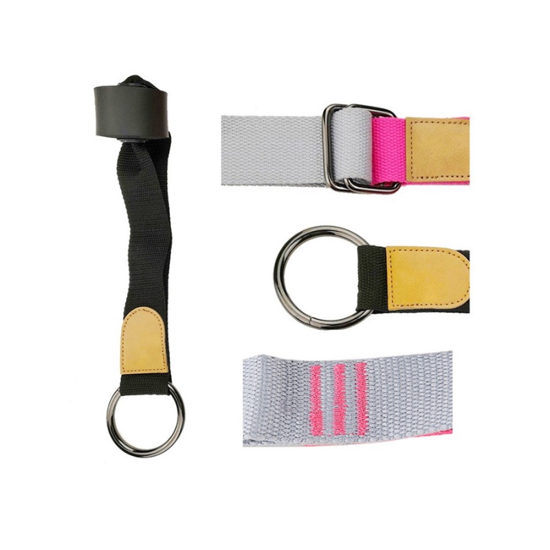 Dây tập xoạc dọc yoga cotton dài 3m  đa năng treo cửa , dây mở khớp háng tập yoga giúp cơ thể dẻo dai, linh hoạt