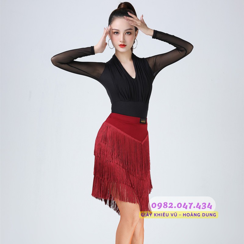 Chân Váy Khiêu Vũ Tua Rua  #Quảng_Châu_Cao_Cấp