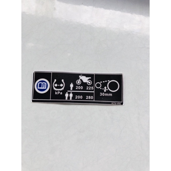 Tem Gấp Wave 110-2021 Decal in