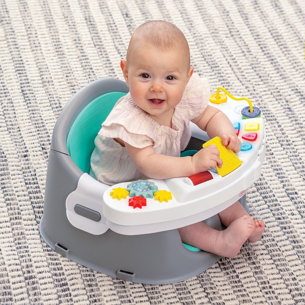Ghế Ăn Dặm Kiêm Bàn Chơi Nhạc INFANTINO Có Thể Tháo Rời Tiện Lợi - Music & Lights 3-In-1 Discovery Seat & Booster