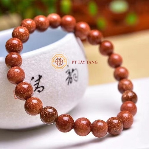 Vòng Tay Phong Thủy Sa Thạchh Cao Cấp May Mắn Tài Lộc Tình Duyên - Phong Thủy Tây Tạng HCM