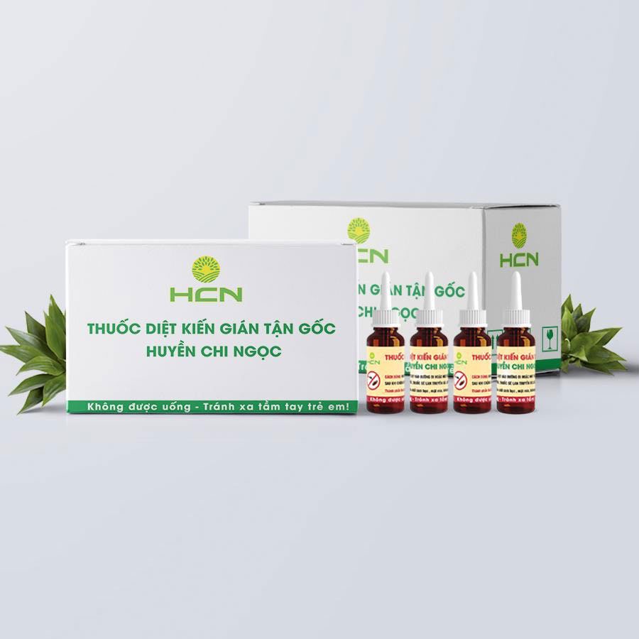 Diệt Kiến Gián Hogi HCN Diệt Sạch Côn Trùng Nhỏ Nguyên Liệu An Toàn Cho Con Người Chai 10ml