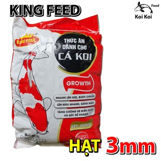 Cám Cá Koi (size 3mm) KING FEED - Thức Ăn Cho Cá Koi Nhỏ