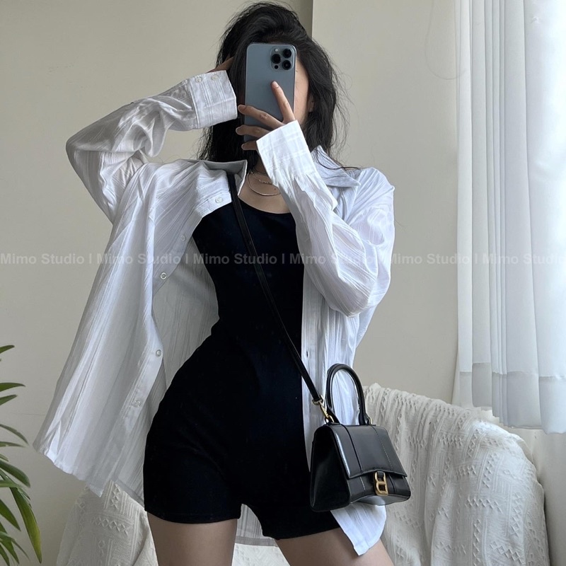Jumpsuit dáng ôm hở lưng chất thun cotton co giãn 4c