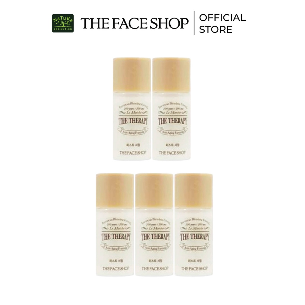 Combo 5 Tinh Chất Phục Hồi Da TheFaceShop Therapy First Serum 6Mlx5