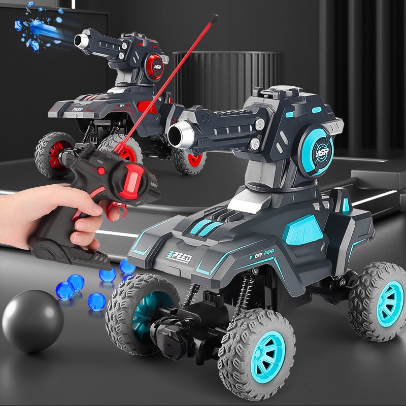 XE ĐỊA HÌNH ĐIỀU KHIỂN TỪ XA BĂN BI NƯỚC