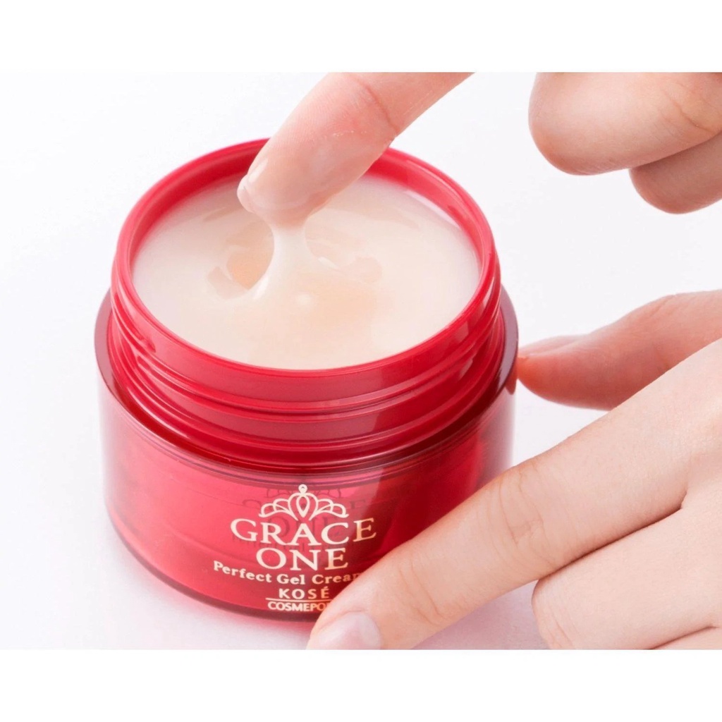 Kem chống lão hoá tái tạo da Kose Grace One Perfect Gel Cream Gel EX Nhật Bản 100g