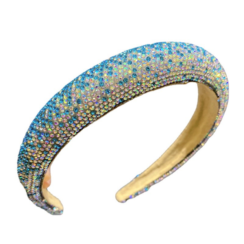 Băng Đô Cài Tóc Màu Gradient Lấp Lánh Cho Nữ