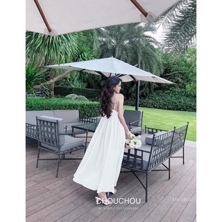 MAXI 2 DÂY SUÔNG HỞ LƯNG 4 MÀU