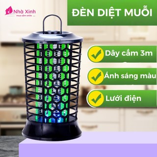Đèn bắt muỗi Mosquito, máy bắt muỗi công nghệ mới thu hút diệt côn trùng bảo hành 3 tháng, đèn diệt muỗi điện quang