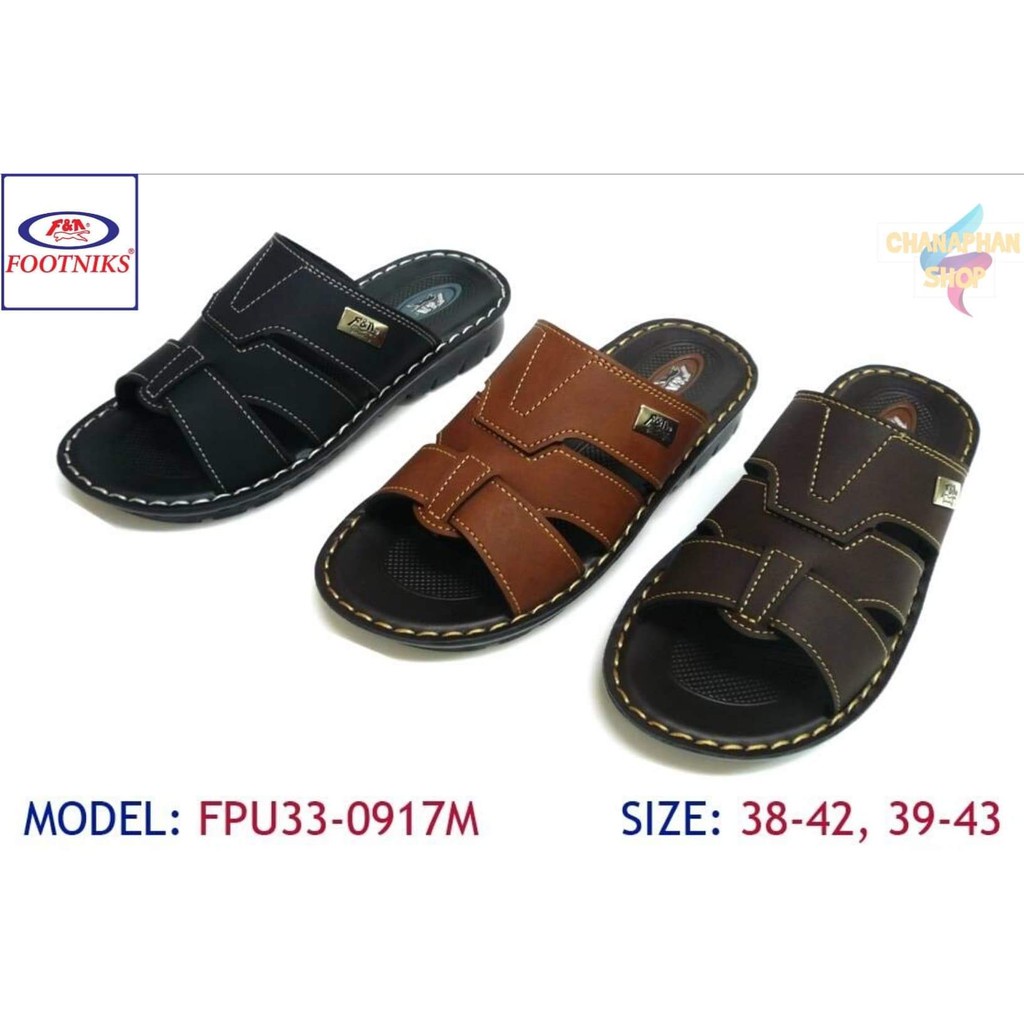 Dép Da Nam Footnik FPU33-4406M  Chính Hãng Thái Lan