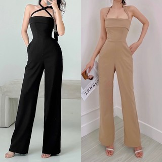 (Sẵn Ship Hỏa Tốc) Jumpsuit Cách Điệu Tôn Dáng