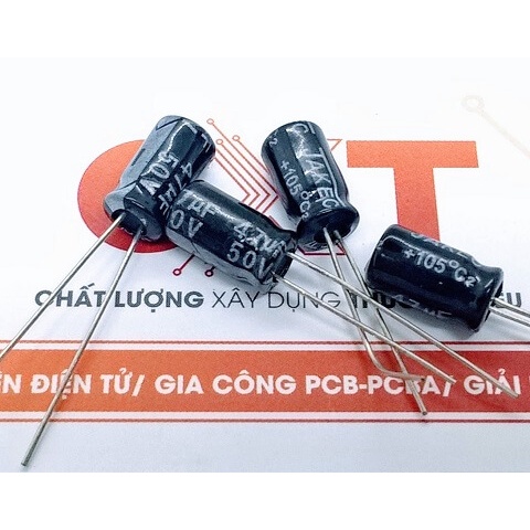 Tụ hóa 5x11mm các giá trị