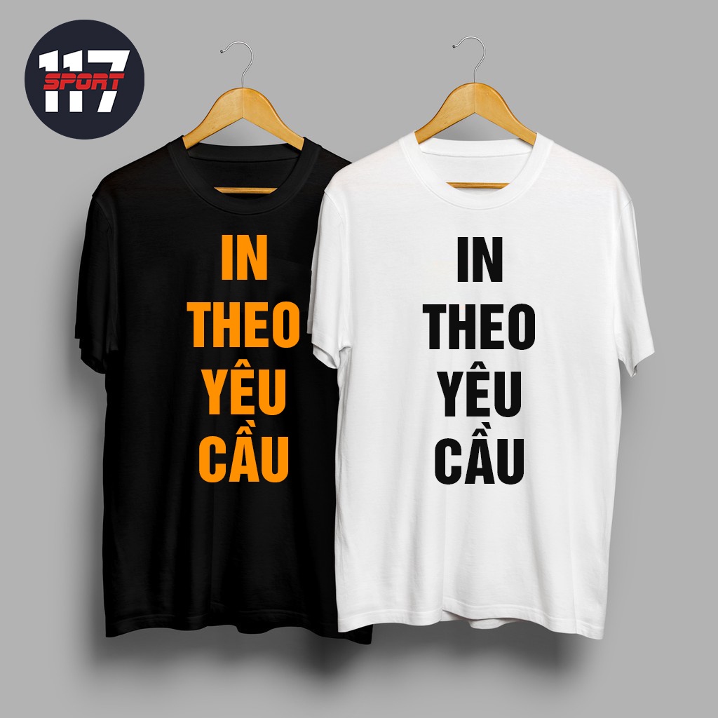 Áo Thun In Theo Yêu Cầu 100% Cotton 16 Màu-Đủ Size Trẻ Em Người Lớn