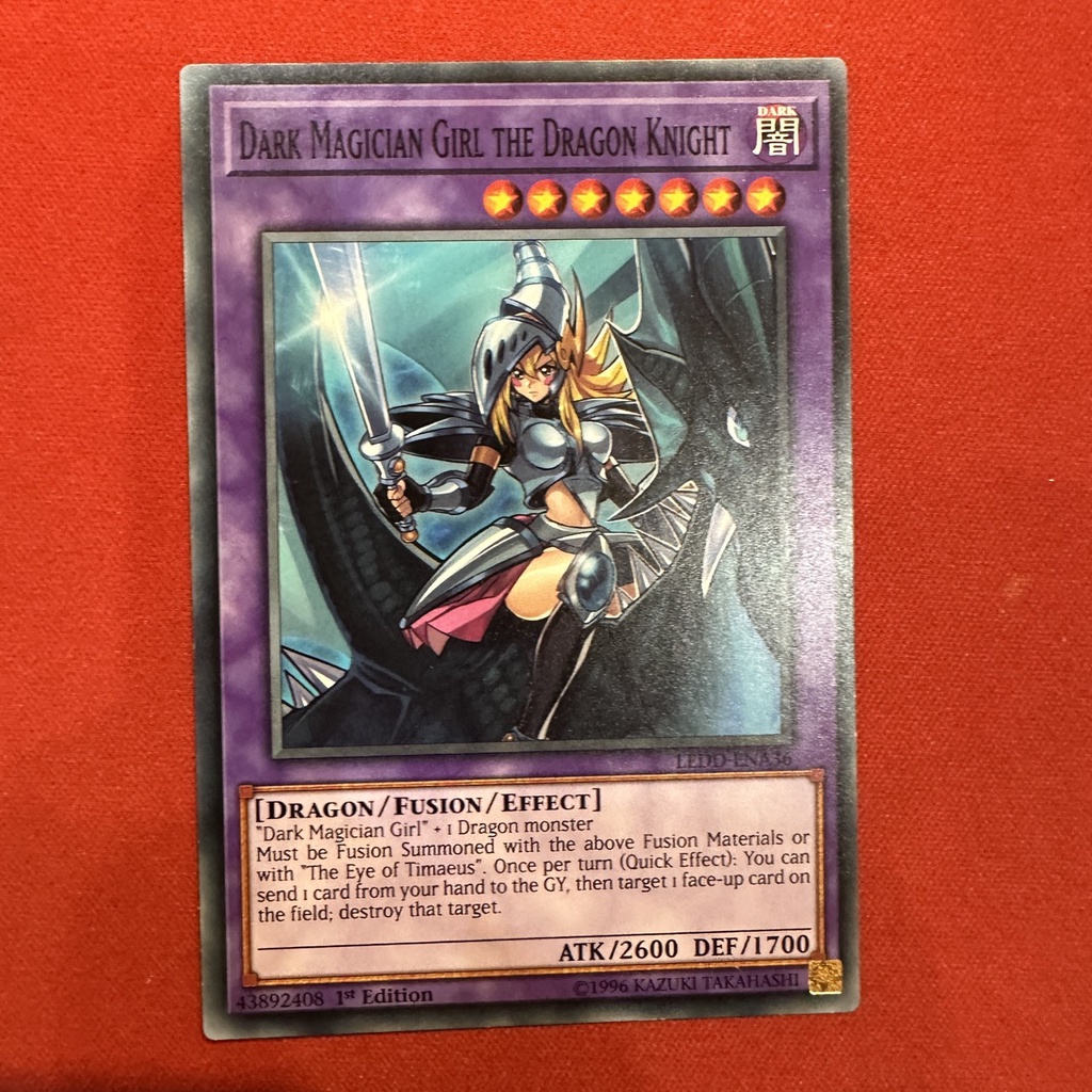 Thẻ Bài Yugioh Chính Hãng] Dark Magician Girl The Dragon Knight