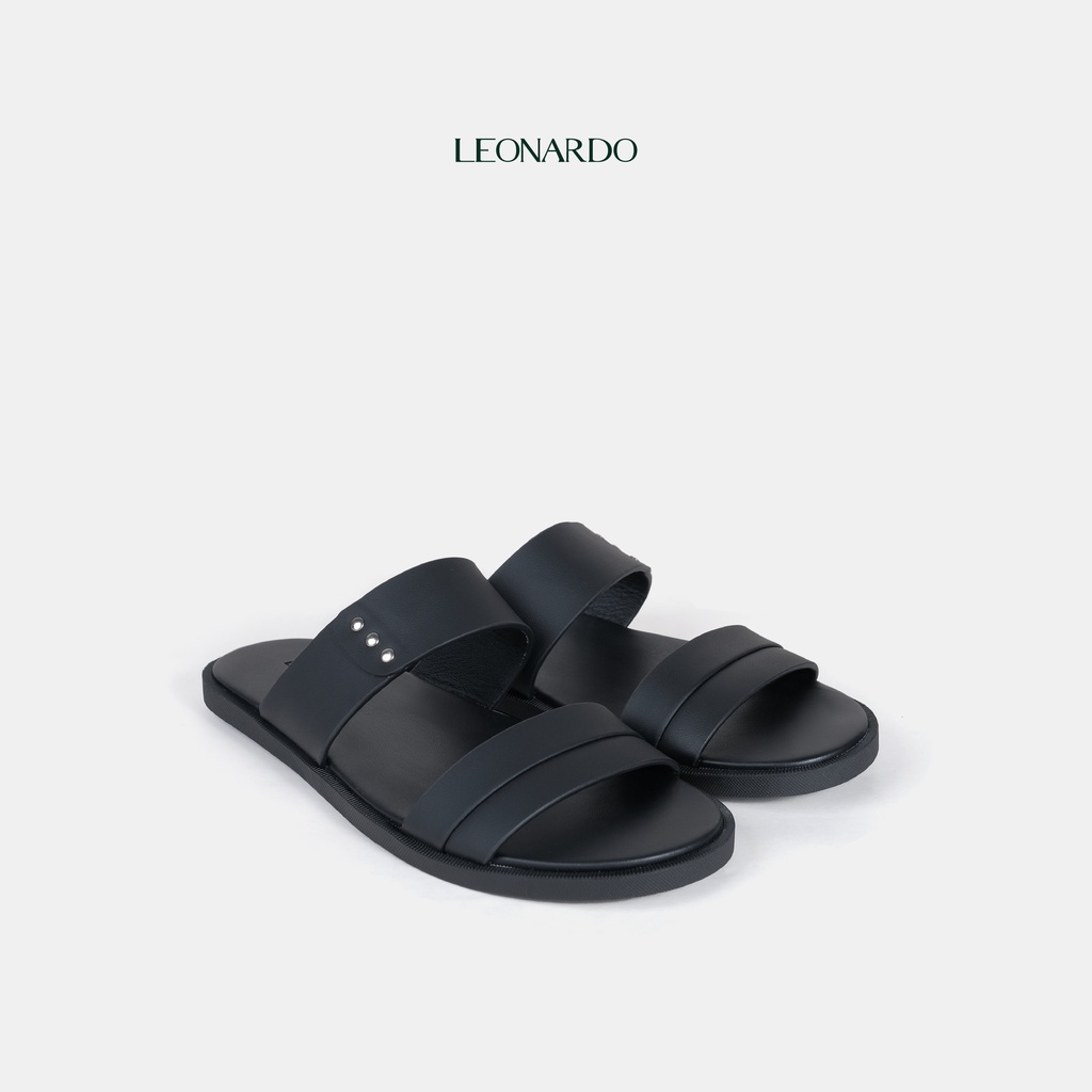 Dép Quai Ngang Nam Nữ Leonardo - Dolce Slide - Đế Cao Su Cao Cấp Kháng Nước
