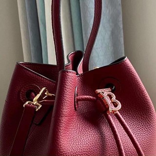 ❤️RẺ NHẤT SHOPEE❤️TÚI B DA THẬT MÀU ĐỎ