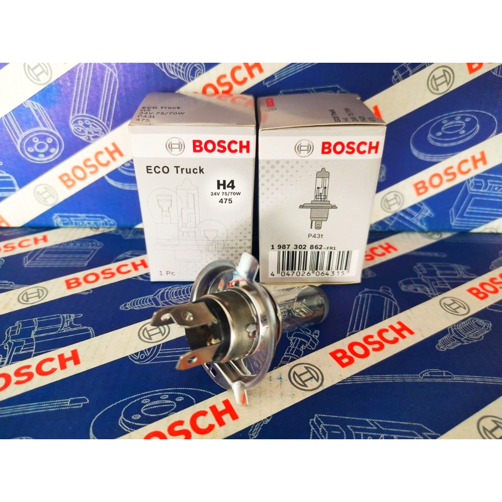 Bóng Đèn Xe Tải Bosch H4 24V 75/70W