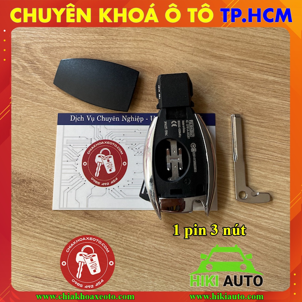 Vỏ chìa khoá Mercedes C E S GLC Class, Thay thế vỏ chìa khoá mới mang lại nét đẹp như thuở ban đầu mới mua xe