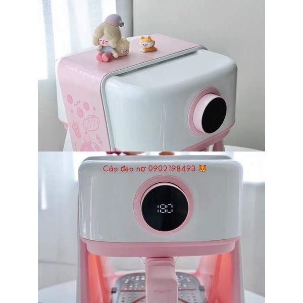 Nồi Chiên Không Dầu TOKIT FT RICO Dung Tích 3,5L Bảo Hành 12 Tháng - Cáo Đeo Nơ