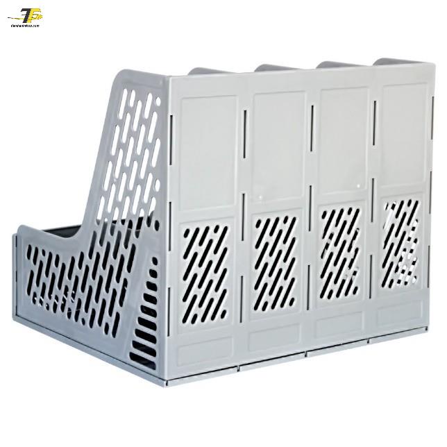 Giá tài liệu cứng 4 ngăn đứng deli 9846