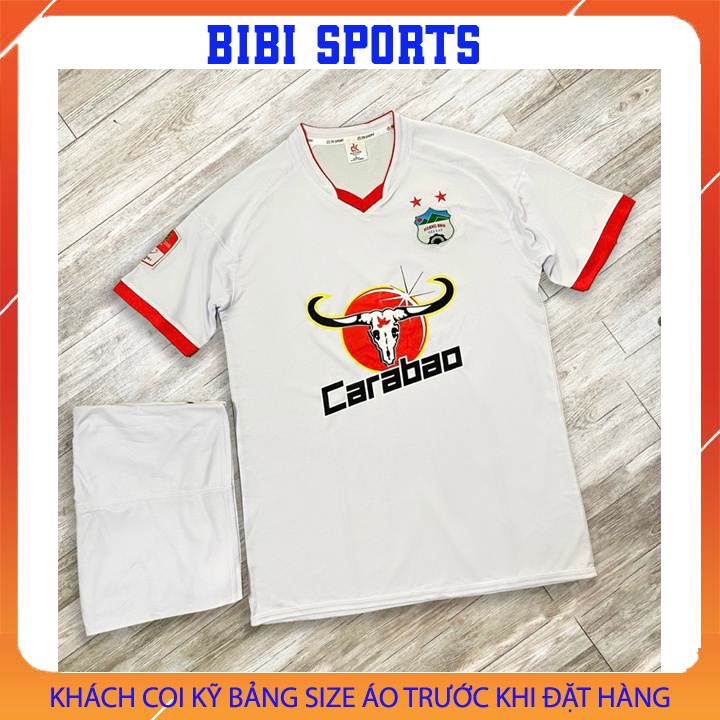 Bộ quần áo đá bóng nam áo đá banh in tên HOÀNG ANH GIA LAI HAGL đồ thể thao trẻ em thun lạnh mẫu mới nhất 2021-2022