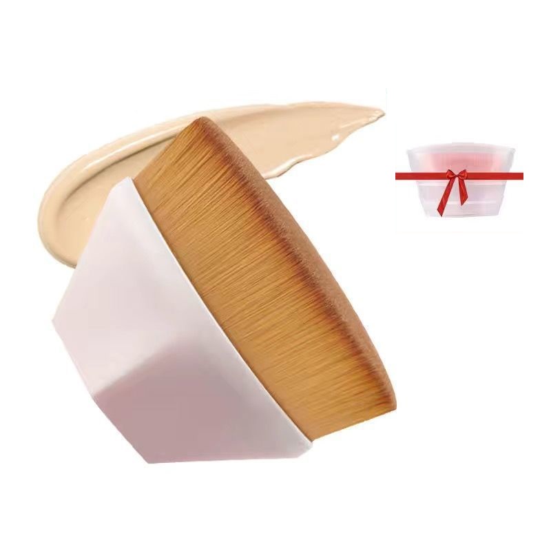 Cọ tán kem nền trang điểm chuyên dụng đầu siêu mềm mịn với hộp đi kèm