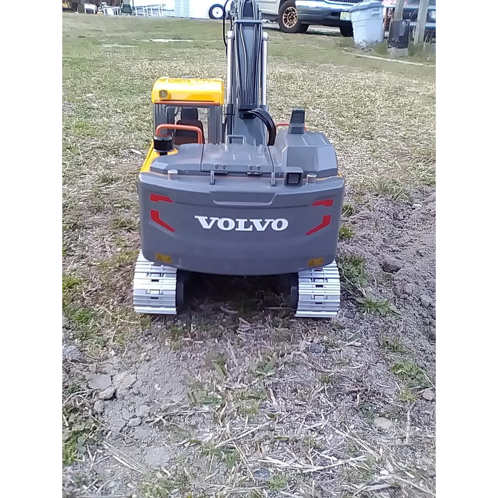 XE XÚC VOLVO EC160E TRỤC VÍT PHUN KIM LOẠI